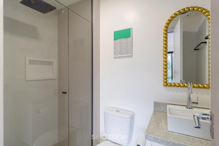 Bathroom 2, RUP - Studios Equipados em Predio com Piscina, Blumenau