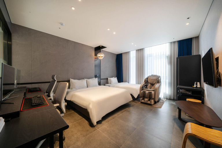 Bedroom 3, Rosebay hotel busan, Geumjeong