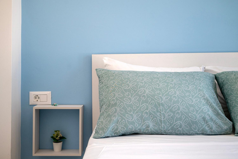 Bedroom 3, XENOS VILLA 7 with a private pool near the sea, South Aegean