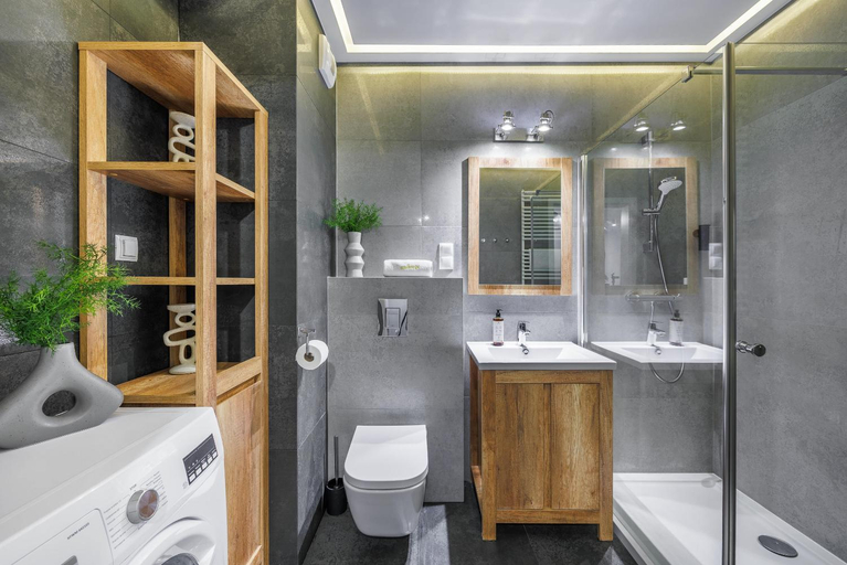 Bathroom 3, Emihouse CityVibe Apartments, Rzeszów City