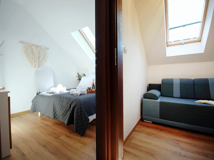 Bedroom 2, Holiday Home in Mielenko near Beach, Koszalin