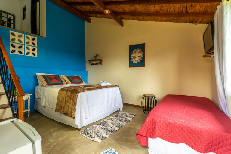 Bedroom, Casa do Geninho - Suites, Lima Duarte