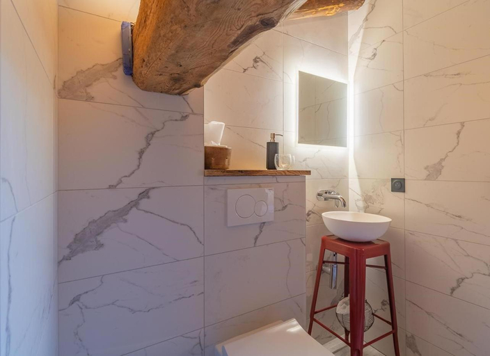 Bathroom 2, Aux fermes de la Croix, Maison d'hotes, Spa, Savoie