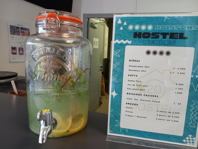 Food & Drinks 3, Hostel20 Rennes, Ille-et-Vilaine