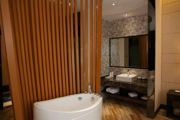 Bathroom, Jinjiang Metropolo Hotel - Liyang Tianmu Lake, Changzhou
