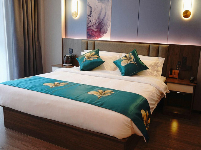 Bedroom 2, Han Mayso Hotel Yuncheng Bus Terminal Government Affairs Center, Heze