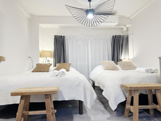 Bedroom 2, Ueno Apartments, Taitō