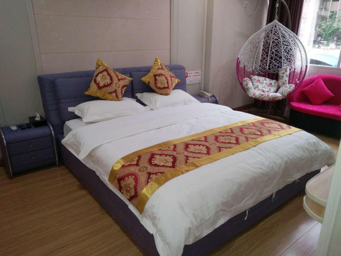 Bedroom 2, Shell Hotel Chongqing Chengkouxian Passenger Transportation Center Branch, Chongqing