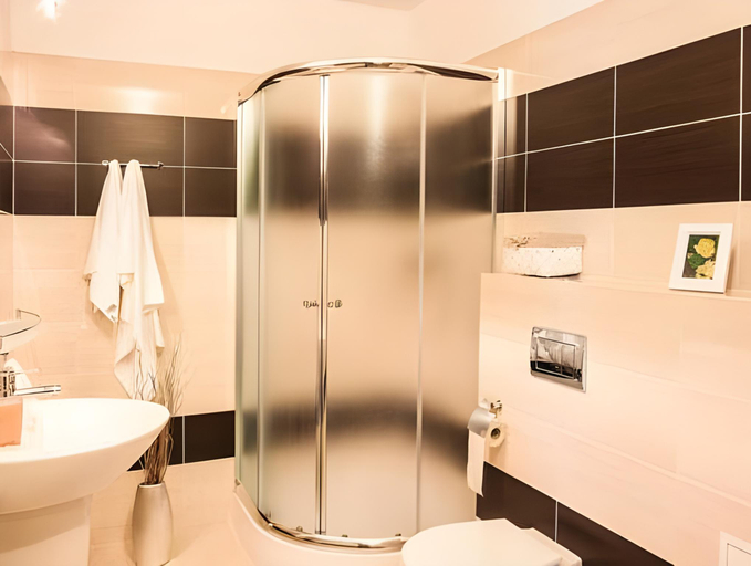 Bathroom 3, MARGI City Aparthotel, Szczecin