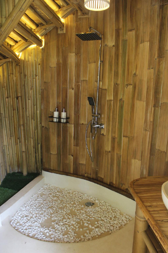 Shower 5, JinengBali Eco Lodge, Gianyar