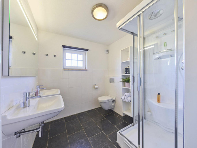 Bathroom 4, Farmhouse in Limburg with Sauna Hot Tub, Roggel en Neer