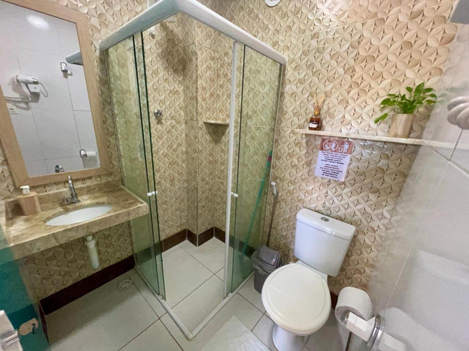 Bathroom 3, Flats Corais, Maragogi