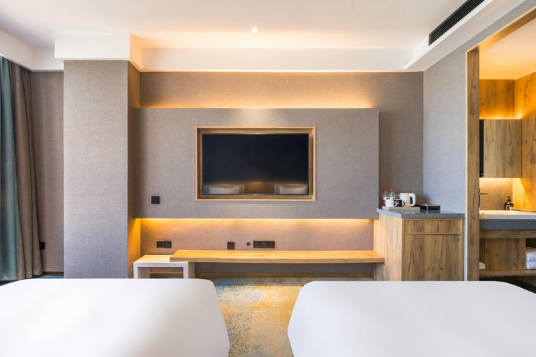Bedroom 2, Starway Hotel Korla Shihua Avenue, Bayin'gholin Mongol
