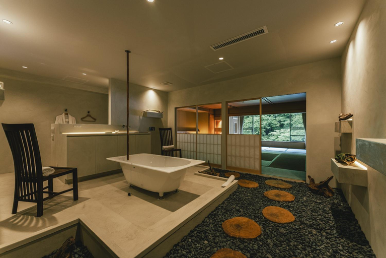 Bathroom 4, Myojinkan Ryokan, Matsumoto