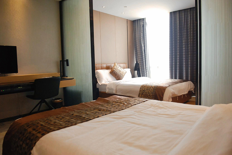 Bedroom 2, Cloudy International Apartment-Beijing Road A-mall Branch, Guangzhou