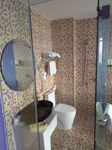 Bathroom 3, GreenTree Inn Baoding Baiyangdian Express Hotel, Baoding