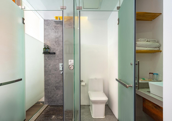Bathroom 4, Maosao Family Hotel, Zhangjiajie