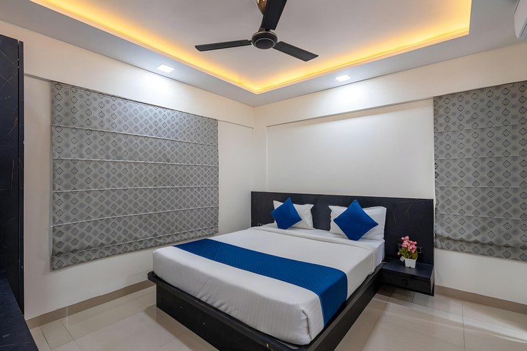 Bedroom 4, StayBird Silver Oak An Apartment Hotel, Pune