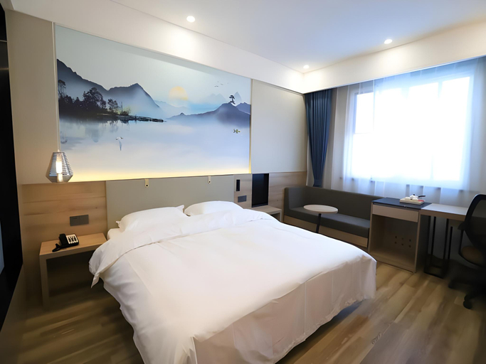 Bedroom 2, VX Hotel Jiangsu Taizhou Xinghua RT-Mart, Taizhou