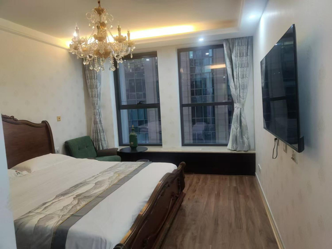 Bedroom 3, Yi Se Hotel Apartment The Place Beijing, Beijing