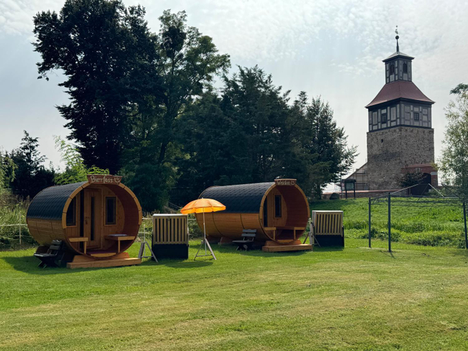 Exterior & Views 2, Heinrich's Schlaffasser im Nuthegarten, Anhalt-Bitterfeld