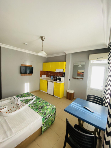Bedroom 2, Kleopatra Coral Apart Hotel, Alanya