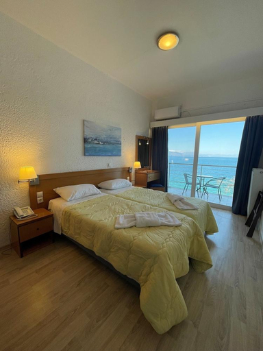 Bedroom, Hotel Kanelli Beach, West Greece