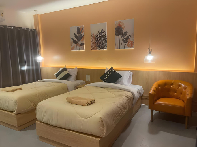 Bedroom, Kiatwimon Hotel, Muang Phitsanulok