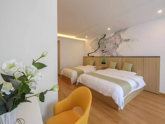 Bedroom 2, Vatica Hotel Huangshan South Gate Terminal Station, Huangshan