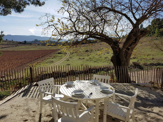 View from property 2, Classy Apartment in Villeseque-des-corbieres With Swimming Pool, Aude
