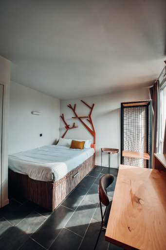 Bedroom 2, Olivarius Cergy Apart'hotel, Val-d'Oise