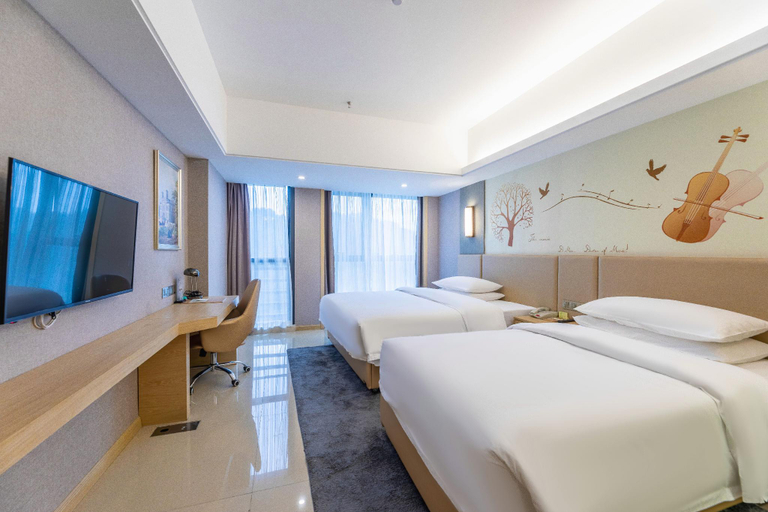 Bedroom 2, Vienna International Hotel Changsha Fangte Oriental Paint, Changsha