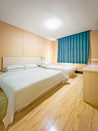 Bedroom 2, 7 Days Inn Luoyang Mingtang Scenic Spot Yingtianmen, Luoyang