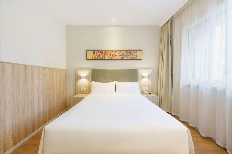 Bedroom 2, Hanting Hotel Dalian Qingniwaqiao Metro Station, Dalian