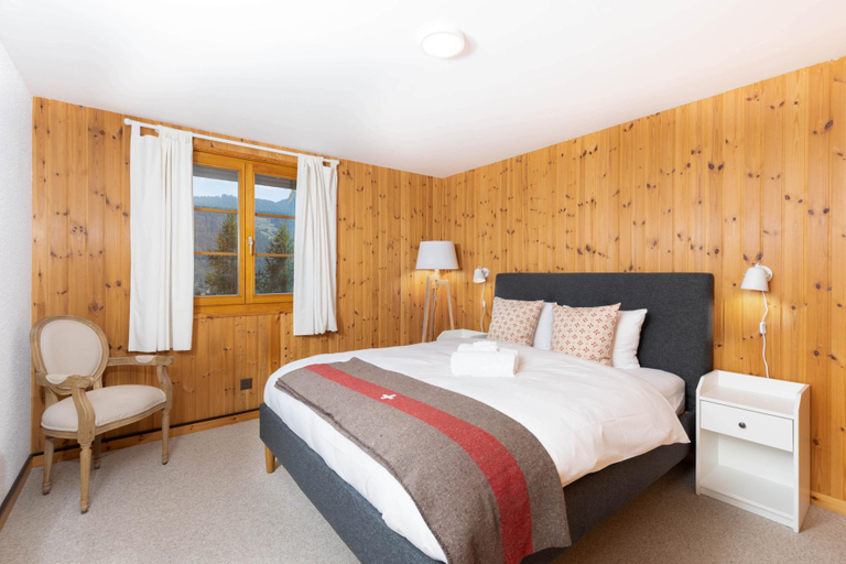 Bedroom, Chalet Les Crus, Martigny