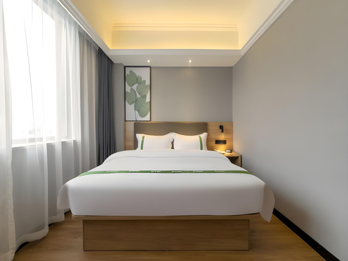 Bedroom 2, Green Tree Inn Jinmen Zhongxiang Anlufu, Jingmen