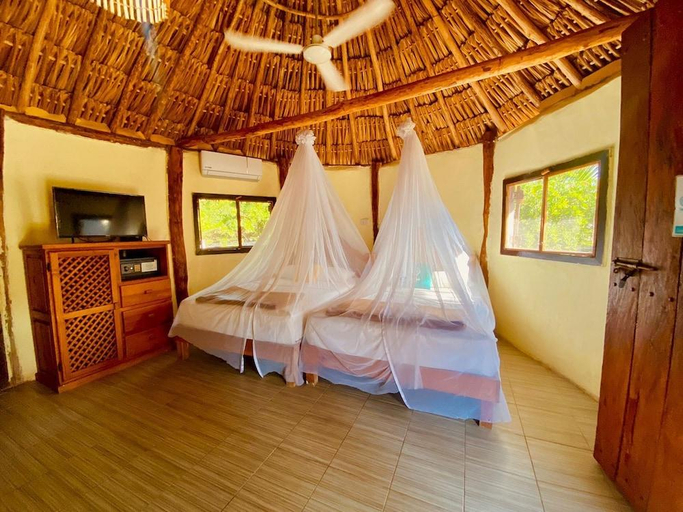 Bedroom 2, Cabanas Jaalkab, Progreso