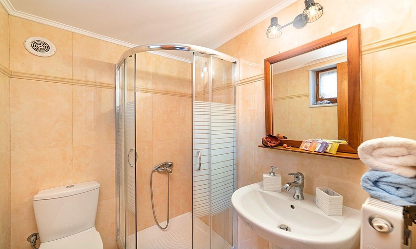 Bathroom 4, Cretan Lux Villa Heated Pool, Crete