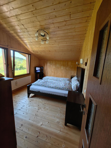 Bedroom 2, Raw Nature Cabin, Tarlungeni