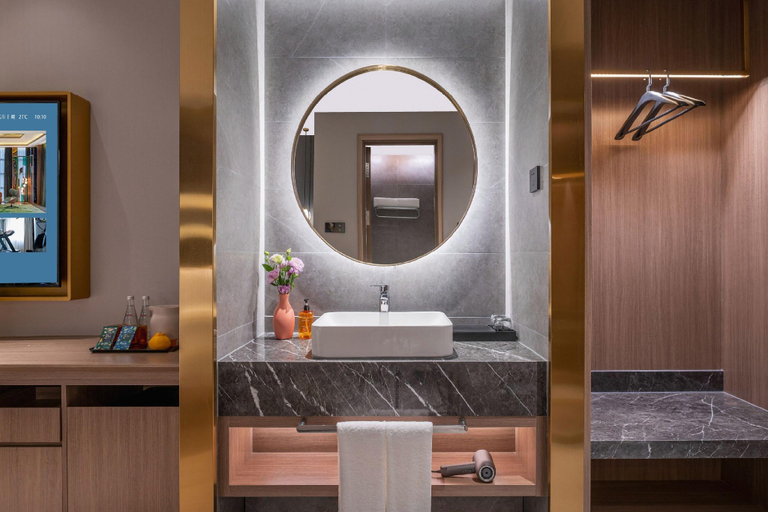 Bathroom, Orange Hotel Yantai Development Zone Jinsha Beach Bathing Beach, Yantai