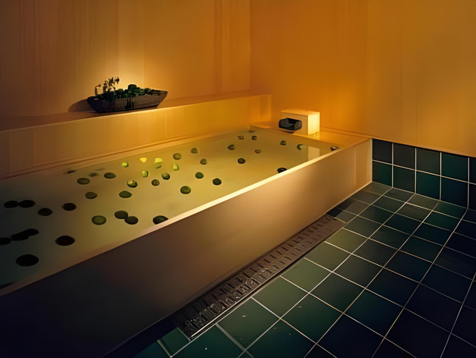 Bathroom 3, Yuzuya Ryokan, Kyoto