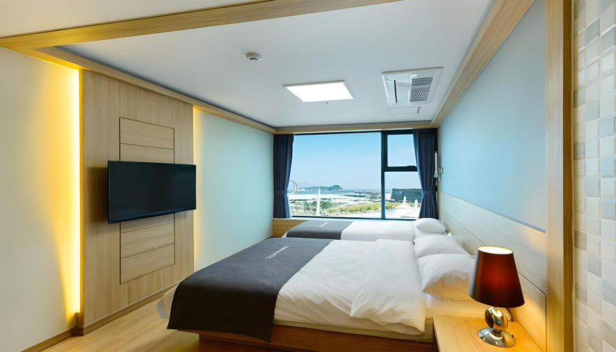 Bedroom, Yeosu Hostel Polonia, Yeosu