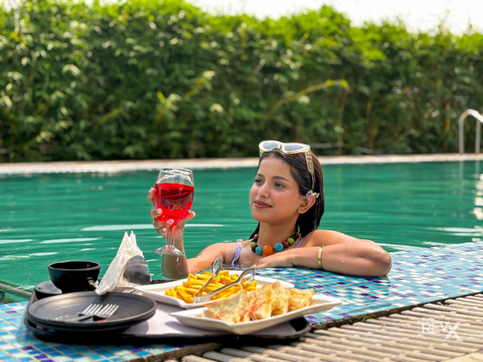 Swimming pool 5, Corbett Jungle Resort, Nainital