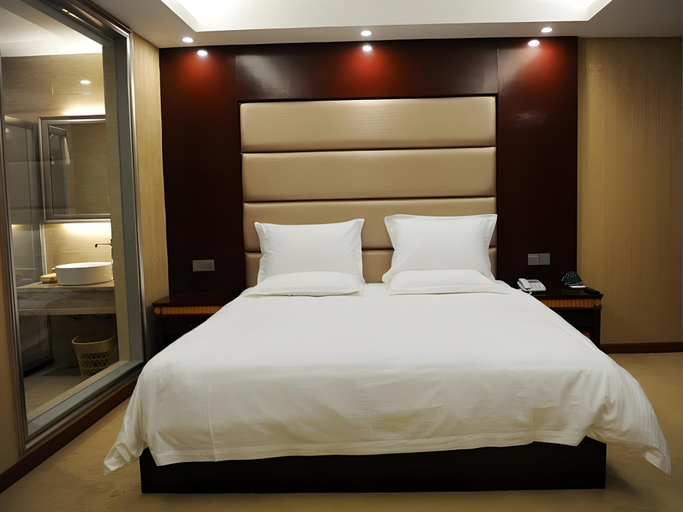 Bedroom 2, GreenTree Inn Meizhou Meijiang District Wanda Plaza Hotel, Meizhou