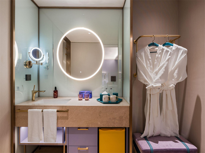 Bathroom 3, Manxin Hotel Xuzhou Yunlong Wanda Plaza, Xuzhou