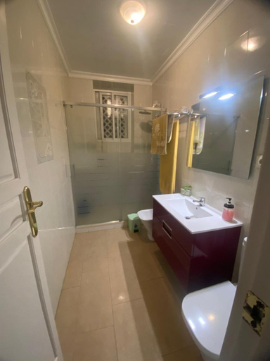 Bathroom 3, Preciosas habitaciones dobles con aire acondicionado y terraza en zona Capuchinos cerca del centro d, Málaga