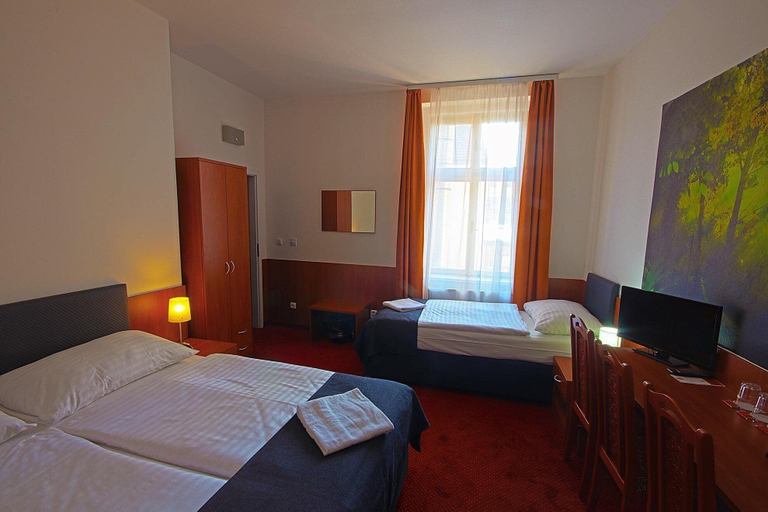 Bedroom 3, Hotel Zlata Vaha, Praha 1