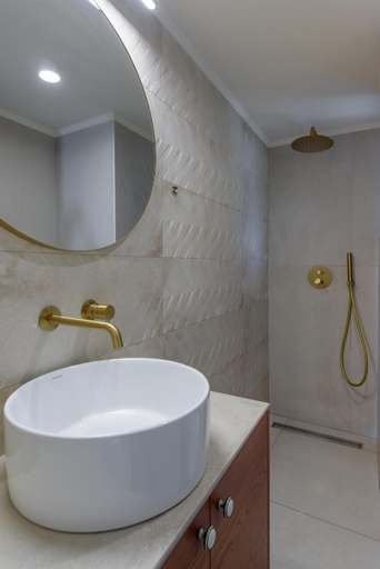 Bathroom 4, Villa Araucaria private pool, Jacuzzi, Seaview, Crete
