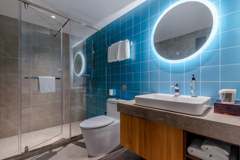 Bathroom 3, Home Inn Neo Guilin Railway Station Elephant Trunk Hill Scenic Area, Guilin