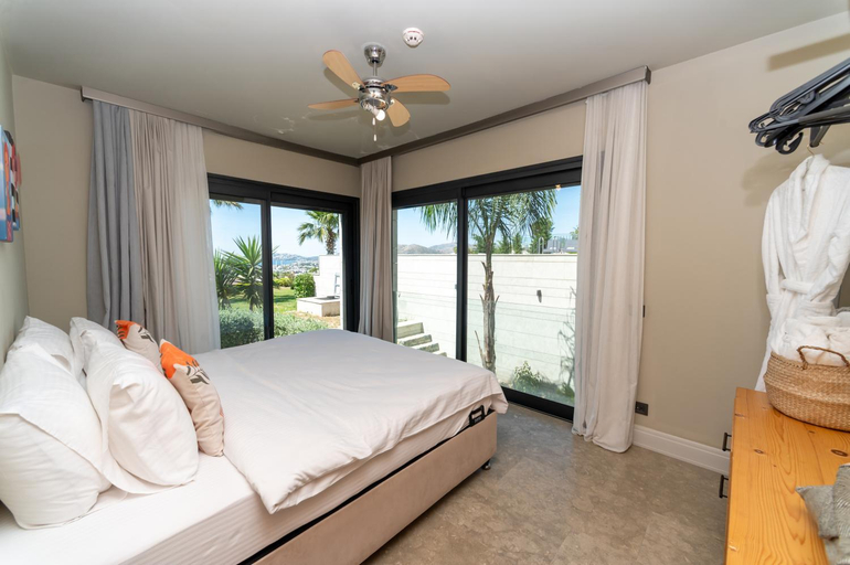 Bedroom 3, Vistaport A - Luxury Villa with Private Pool and Sea View, Bodrum